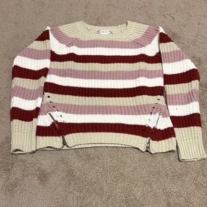 Multicolor Striped Sweater